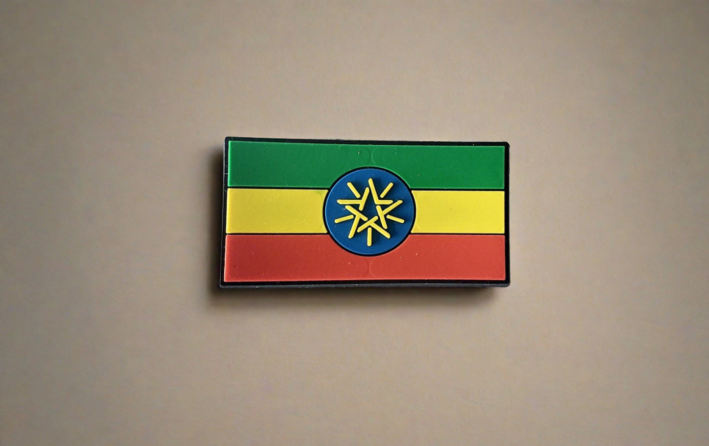 National Flag of Ethiopia (Bandira - ባንዲራ) fridge magnet souvenir