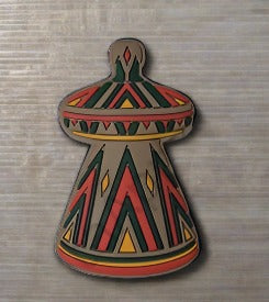 Ethiopian Traditional Food Basket (Mesob - መሶብ) Fridge Magnet Souvenir Gift
